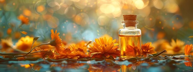 calendula oil extract, Generative AI,