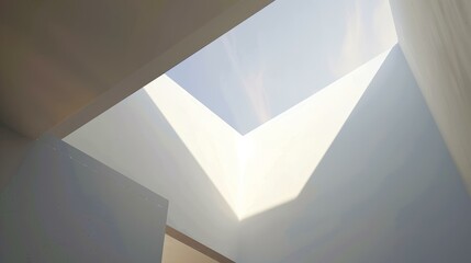 Obraz premium Skylight in a modern house