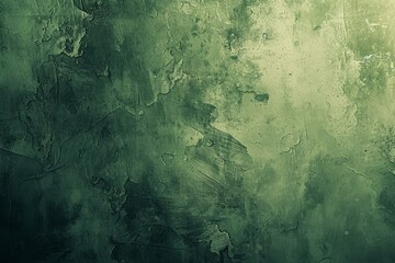Grunge green wall texture background