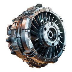 Alternator isolated on transparent background