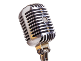 a close up of a microphone