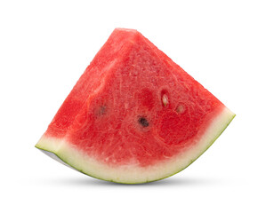 slice watermelon isolated on transparent png