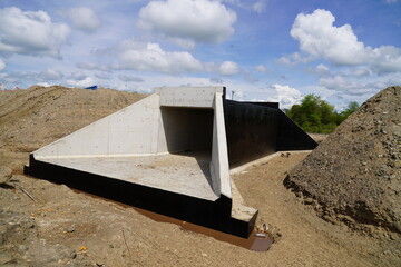 construction of the bridge