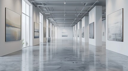 Minimalist Art Gallery