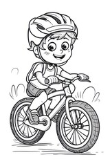 Bicycles Coloring Pages (100% Free Printables)