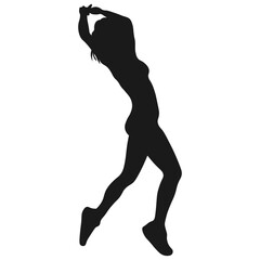 Collection of International Yoga Day Silhouettes For Templet Design Elements