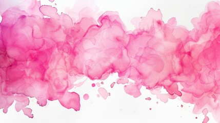 Fototapeta premium Abstract painting with shades of pink