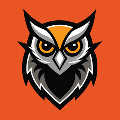 Owl logo design vector illustration design