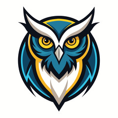 Owl logo design vector illustration design