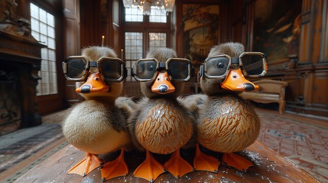 Ducks, Augmented Reality