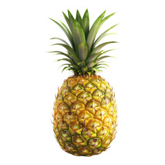 Pineapple isolated on transparent background