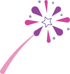 cute fireworks illustration vector.svg