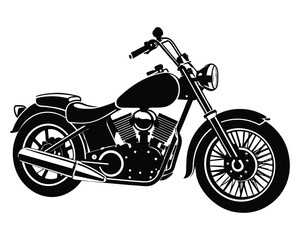 Motor Bike icon vector line art design