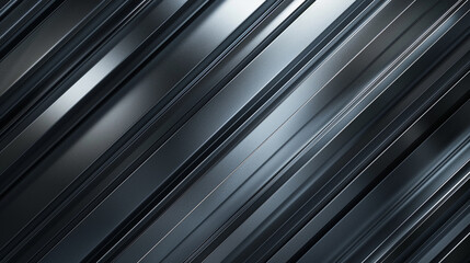 sharp diagonal lines of charcoal gray and silver, ideal for an elegant abstract background