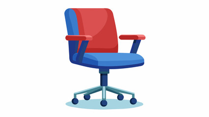 office chair vector art illustration with white background
