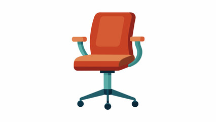 office chair vector art illustration with white background
