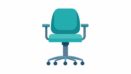 office chair vector art illustration with white background
