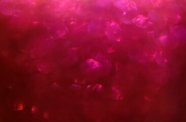 glittering red pink blur abstract