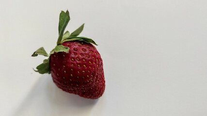 strawberry on a white background