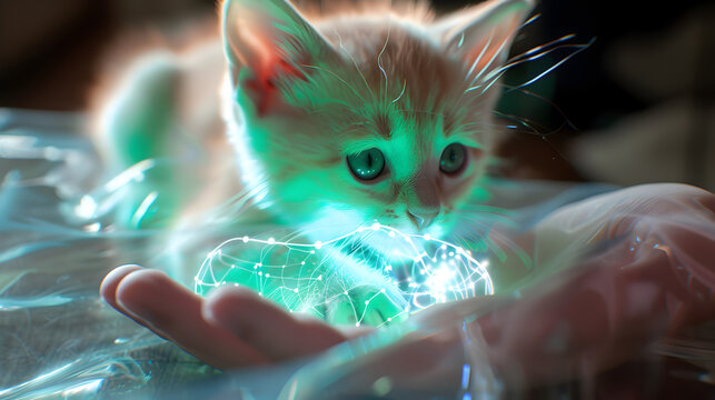 Holographic Virtual Pet



