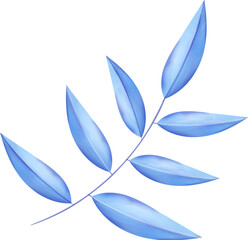 Blue leaf
