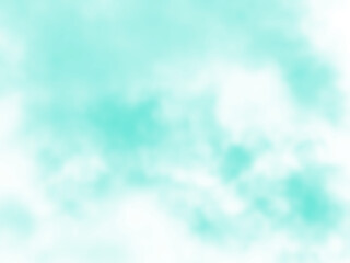 Teal Transparent Smoke Overlay 