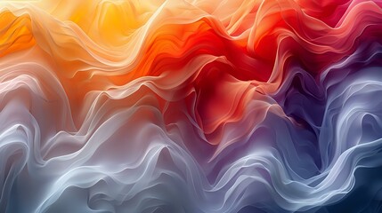 Fototapeta premium Tranquil Waves: Abstract Color and Texture