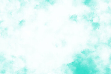 Transparent Smoke Overlay Teal 