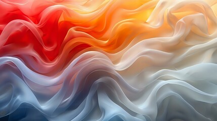 Calm and Collected: Abstract Color Symphony