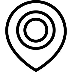 Vector Icon Location, map, pin