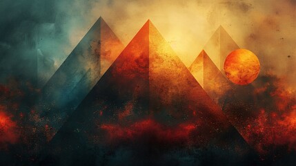 Dynamic Geometric Spectra of Futuristic Dimensions，A Lively Universe of Color Blocks in Transformation, Fusion, and Rebirth under Pulsating Lights ，Visionary Passage into Future Dimensions