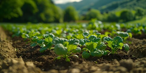 Time Lapse Sequence of a Thriving Vegetable Garden from Seed to Harvest