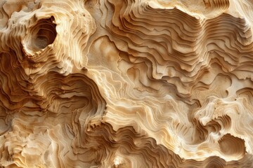 Behold the topography from on high, where sand and mathematics intertwine to create a landscape of breathtaking complexity.