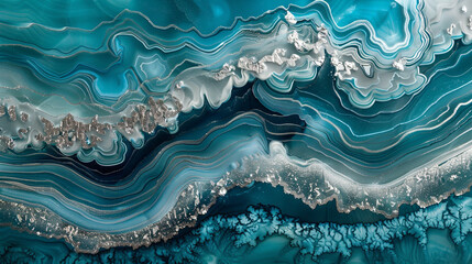 Luxurious Marble Look in High Definition with Royal Purple and Bright White.