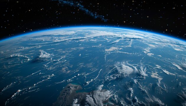 Detailed earth view  physical map overlay on satellite image reveals terrain intricacies from space