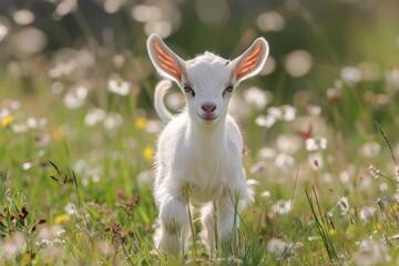 adorable baby goat