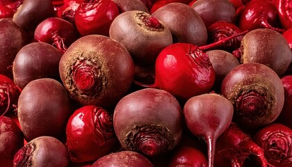 Unleash the vibrant power of beetroot, a nutritional treasure trove bursting with health 