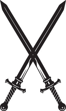 two crossed swords