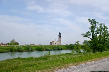 Church of Santa Maria della Neve in Boara Pisani, Rovigo. Italy
