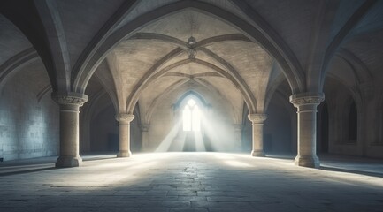 Ethereal Cathedral Interior