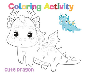 Coloring worksheet page. Educational printable coloring worksheet. Printable activity page for kids. Learning Game. Vector file.