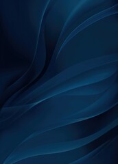 Tranquil Gradient Blue Background with Elegant Curves