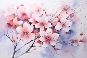 Delicate Cherry Blossoms in Bloom