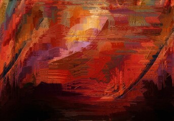 Abstract background painting of the wall
