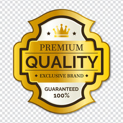 Four exclusive stickers vector design in eps 10