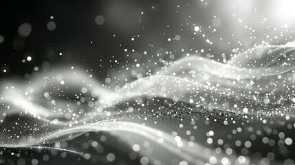 Luminescent White Brilliance: Flash Background