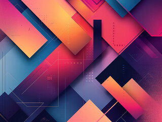 minimalistic engaging vector background with a modern, abstract geometric design