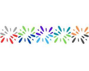 There is Doodle Decorative vector icon . also isolated in white background