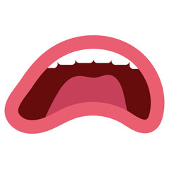 Obraz premium Mouth Illustration