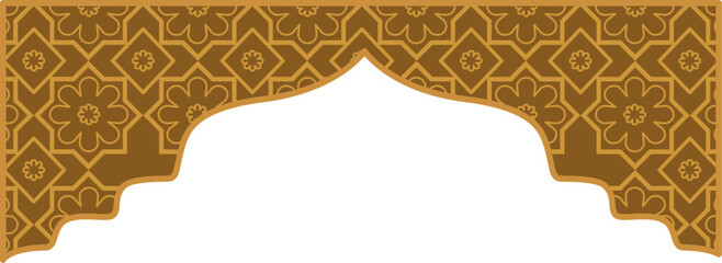 Header Frame with Pattern